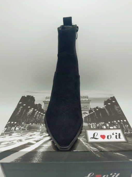 Bottines basse noir simple