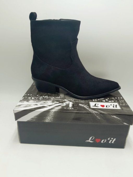 Bottines basse noir simple